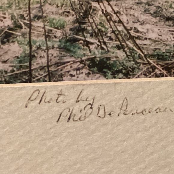 Black and white photo, tobacco barn, frame no glass 12” x 14 1/2” - Picture 6 of 10